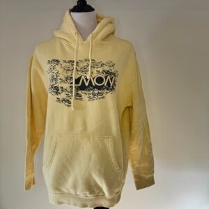 Moms Skateboard Shop Yellow Hoodie